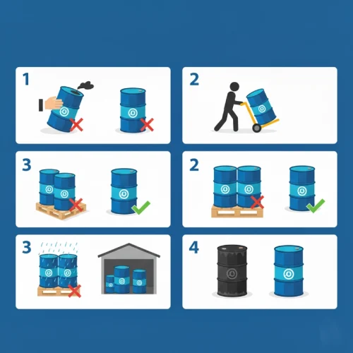 چک لیست بازرسی بشکه 220 لیتری