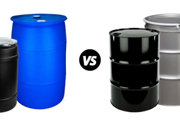 مقایسه بشکه فلزی و بشکه پلاستیکی ۲۲۰ لیتری صادراتی